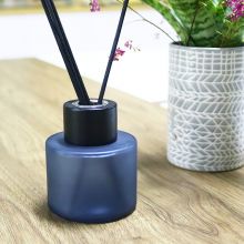 圓形木(mù)蓋無火(huǒ)香薰玻璃瓶
